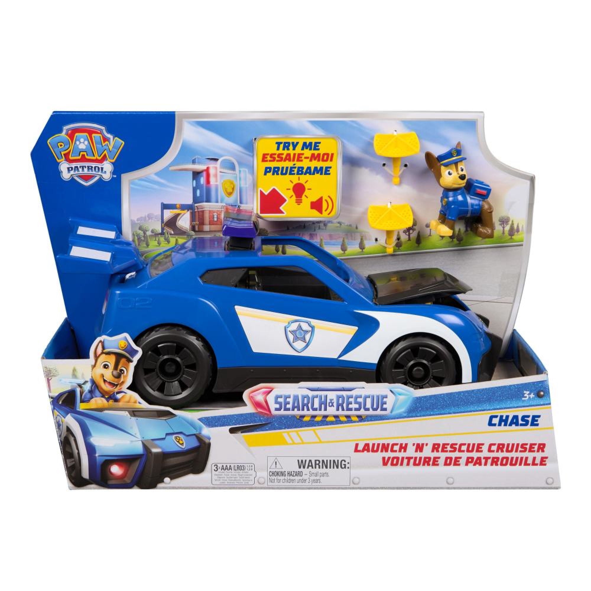 Vehículo Básico Paw Patrol Busqueda Y Rescate Chase