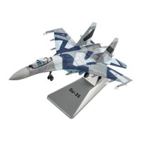 Bothyi - 1/100 Avión Modelo Su-35 Fighter Con Soporte Para Mesa Decoración Del Hogar