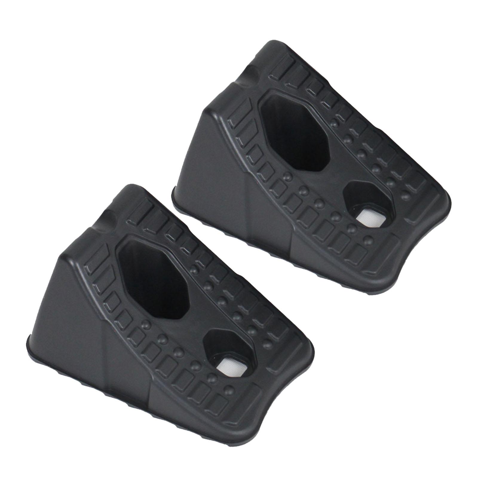 Ioensy - 2 Piezas De Calzos Para Ruedas De Alta Resistencia, Universales Para Coche.