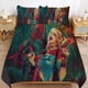 thumbnail image 1 of Harley-Quinn Quin-n Harley-Quinn Quin-n Bedding Set Sheet Set for Kids Adults,All Season Lightweight, 1 of 5