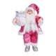 thumbnail image 3 of Adorno Navideño De Papá Noel Para Escaparate De Vacaciones, Color Rosa, 3 of 5