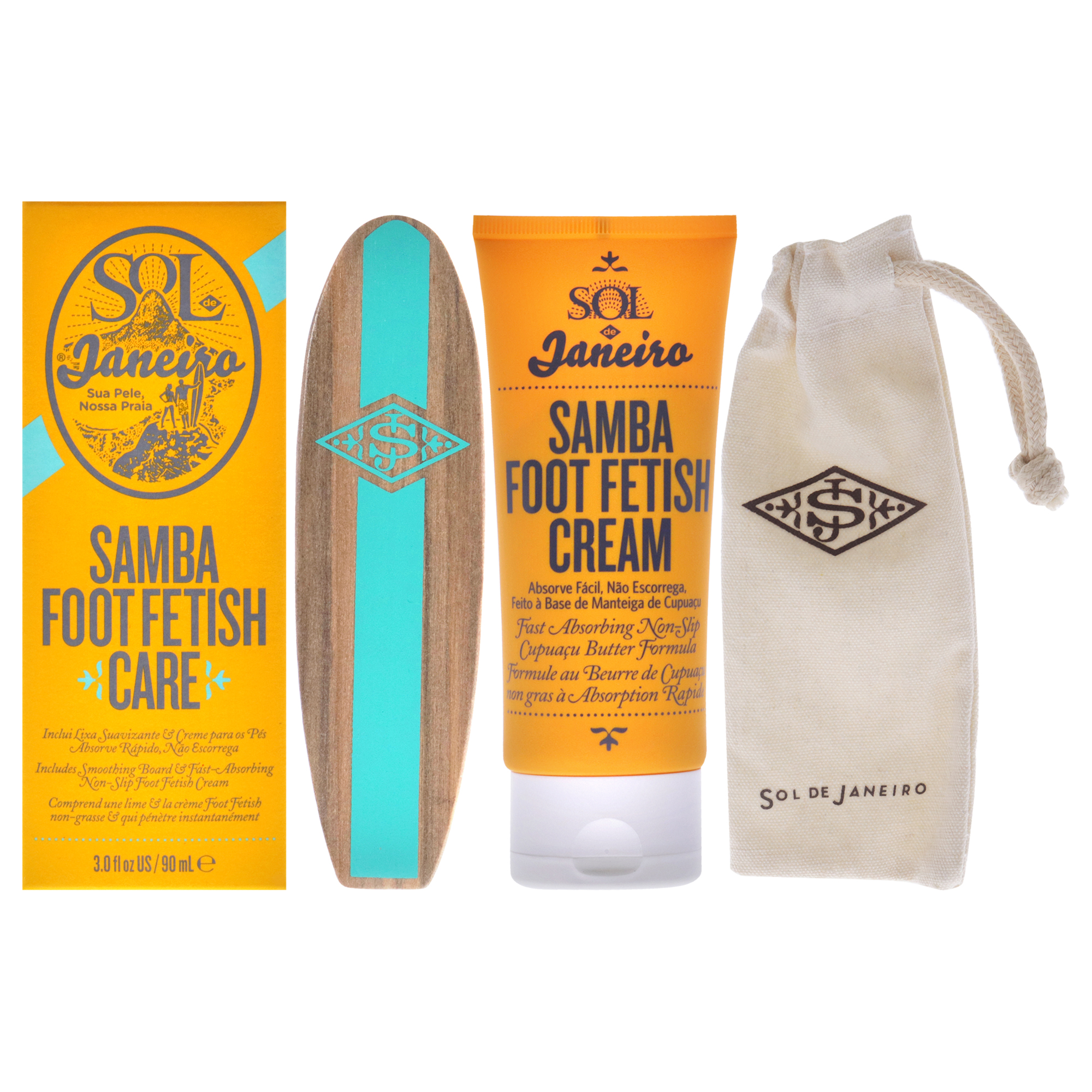 Cuidado De Pies Sol De Janeiro Samba En 2 Pasos 90Ml Unisex