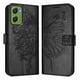 thumbnail image 2 of Funda Cartera Mariposa Para Motorola Moto G06 Con Soporte Y Ranuras Para Tarjetas Negro, 2 of 6