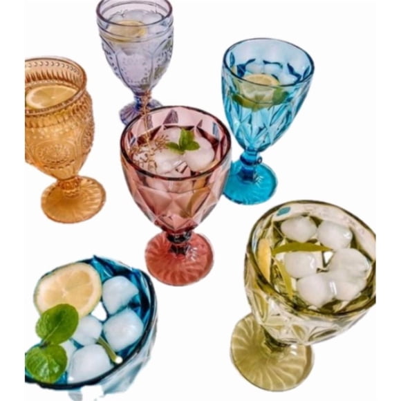 Set 6 Copas de Colores Surtidas