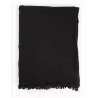 Genérico - Piecera Algodón Gauze Color Negro