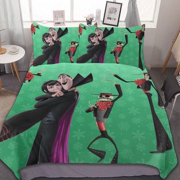 Hotel Transylvania 2 3 Pieces Bedding Sets Soft Comforter Sets Decor Bedroom Gifts