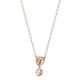 thumbnail image 3 of Collar Swarovski Corazón Oro Rosa, 3 of 3