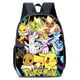 thumbnail image 1 of Kawaii Pokemon Backpack Pikachu Student School Bag Pencil Case Children's Gifts Cartoon Sports Backpack SchoolBag Mochila, 1 of 3