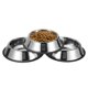 thumbnail image 1 of Cuenco para Perros de Acero Inoxidable Uxcell, Cuenco para Comida y Agua de Perro con Base de Silicona Antideslizante, 1 of 7