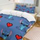 thumbnail image 2 of Stitch Red Heart 3 Pieces Duvet Cover Set Full Size Super Soft Fade Resistant Microfiber, 2 of 4