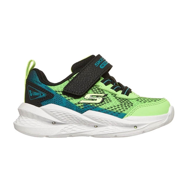 Zapatillas Skechers Infant S-Lights: Meteor-Lights 2.0 401490N LMBK verde 24