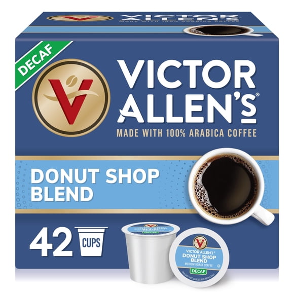 Cápsulas de café Victor Allen's Decaf Donut Shop, 42 unidades