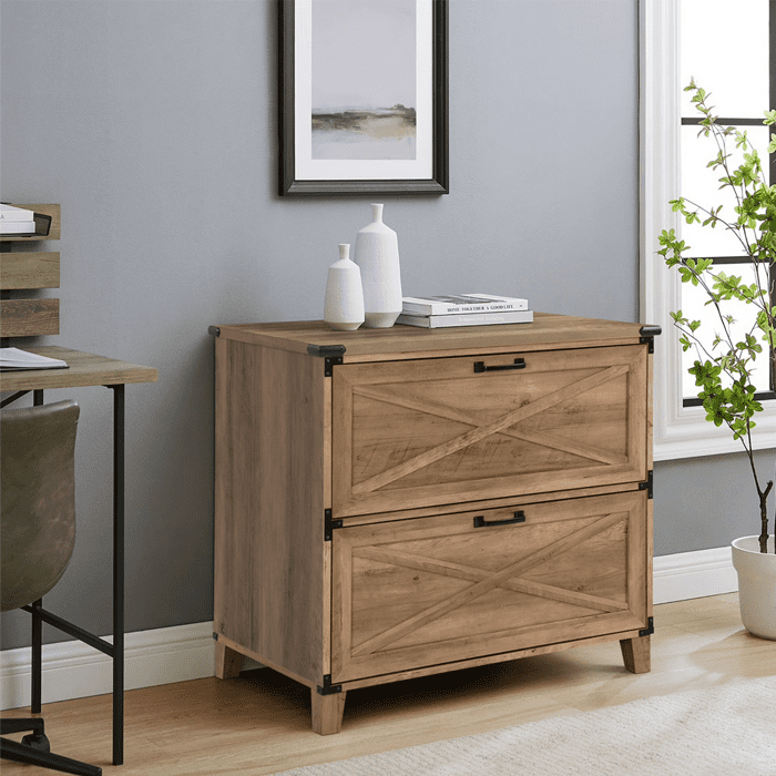 Msa Muebles Santa Ana - Cajonera 2 Cajones Rustik Oak Line