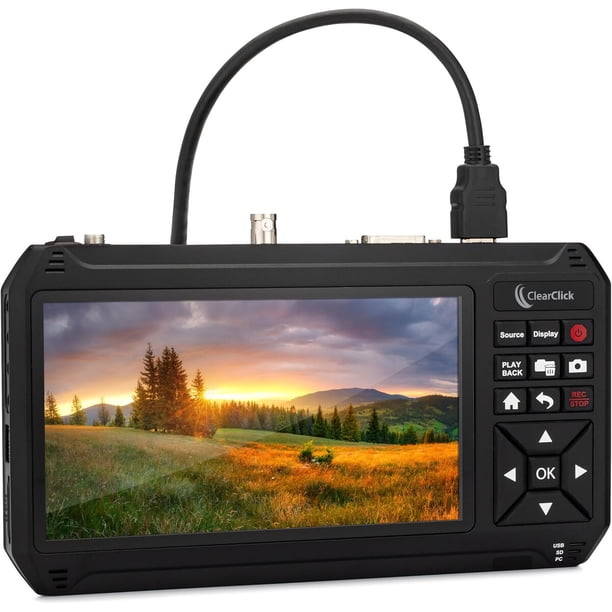 Capturadora ClearClick HD Video Capture Box Ultimate 3.0 1080P 60FPS HDMI SDI
