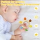 thumbnail image 3 of Anillos de dentición WALULAN Sensory Toys para bebés de 0 a 12 meses, 3 of 8