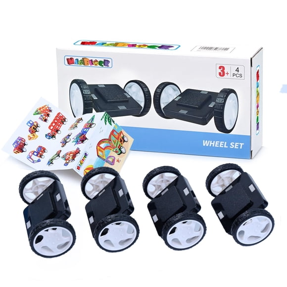 Ruedas para Bloques Magnéticos MAGBLOCK – Set de 4 Piezas