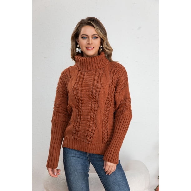 Sweater Lana Mujer Otoño Invierno Grueso Diseños 7015