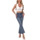 thumbnail image 2 of INSPIRE CHIC Top de Mujer de Encaje Floral sin Mangas con Escote en V Profundo y Transparente, Camiseta Corta XL Blanca, 2 of 6