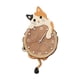 thumbnail image 4 of Reloj De Pared Con Diseño De Gato, Decorativo, Para Habitación Infantil, Color Naranja, 4 of 5