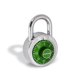 thumbnail image 1 of Candado Kwikset 5 cm 3 dígitos acero verde (1 unidad), 1 of 8