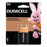 Gen - Batería Alcalina Duracell Blíster 9V Juegos Linterna Radios Multicolor