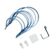 thumbnail image 2 of 5x Perchero Multifuncional Pounch Free Con Gancho De Puerta Para Dormitorio Armario Azul, 2 of 3
