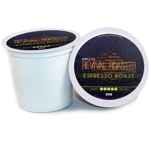 Cápsulas de café InfuSio Revival Roaster Espresso Roast, 96 unidades
