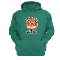Genérico - Polerón Canguro Coyote Verde Aguamarina Talla Xs Unisex
