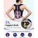 thumbnail image 2 of Soporte de espalda completo Kepwaa corrector de postura para mujeres y hombres, 2 of 9