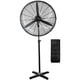thumbnail image 1 of Ventilador Industrial Dual Pedestal/Muro 26" con C/R Negro, 1 of 5