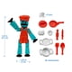 thumbnail image 4 of Paquete Zing Stikbot Chef and Lifestyle de doble acción: incluye 2 Stikbots y muchos accesorios geniales en un paquete ecológico (paquete B, azul y amarillo), 4 of 6