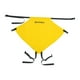 thumbnail image 2 of Arnés De Seguridad Para Escalada Cojín De Asiento Descensor De Protección Almohadilla Para Cinturón De Seguridad Amarillo, 2 of 5