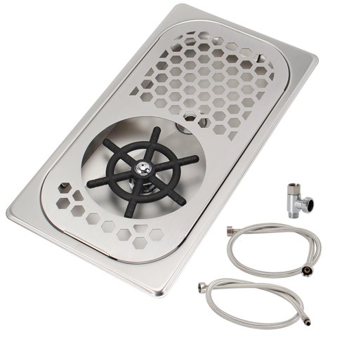 Enjuagadora De Jarras Dibtsa Espresso Con Spray De Acero Inoxidable