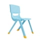 thumbnail image 1 of Kidscool Silla Infantil Apilable Ergonómica de Plástico Reforzado Azul 34x38x52 cm, 1 of 4