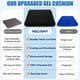 thumbnail image 3 of Cojín de asiento de silla de ruedas de gel Helishy Cooling Blue, 3 of 7