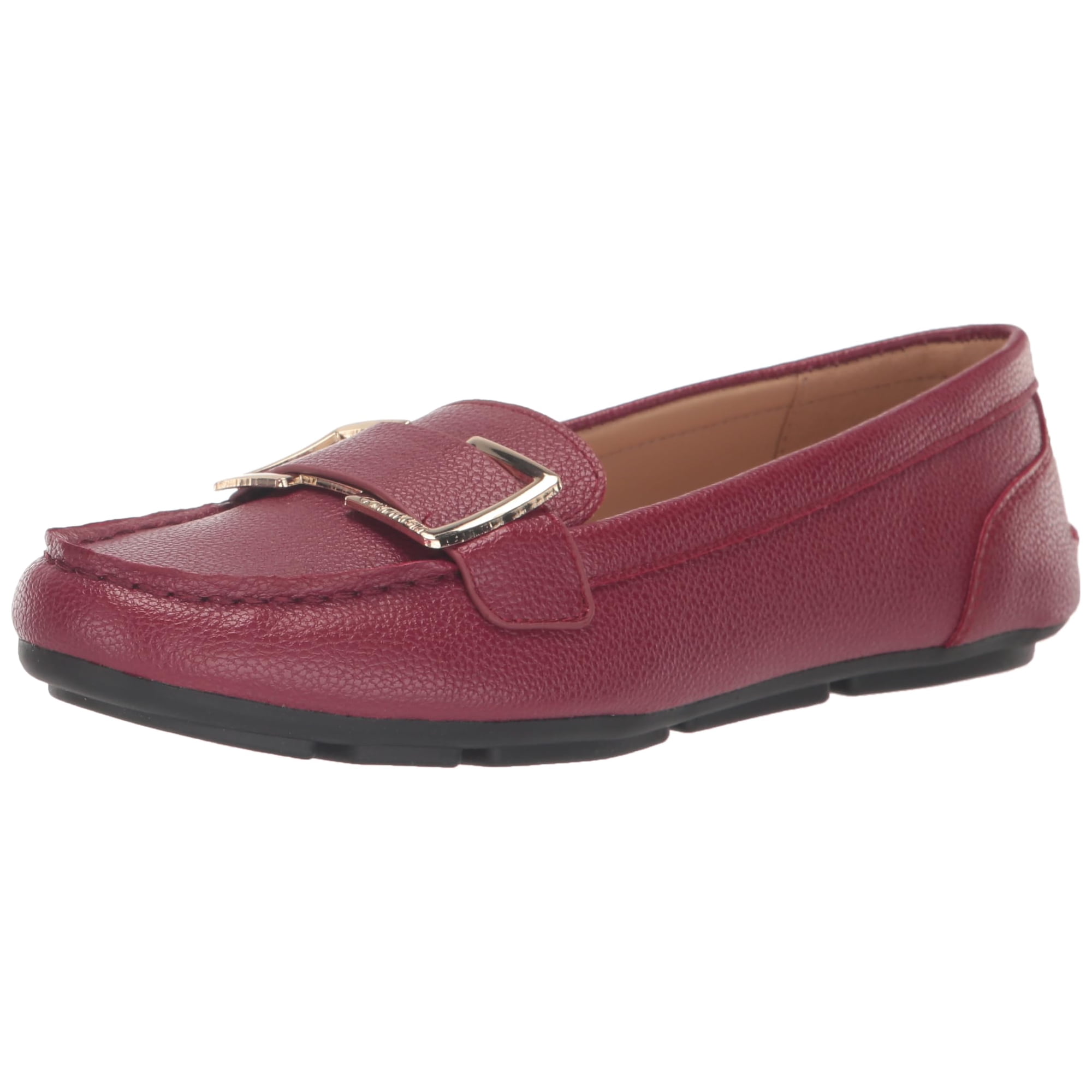 Mocasines Calvin Klein Lydia2 Para Mujer, De Gamuza En Cerezo Oscuro
