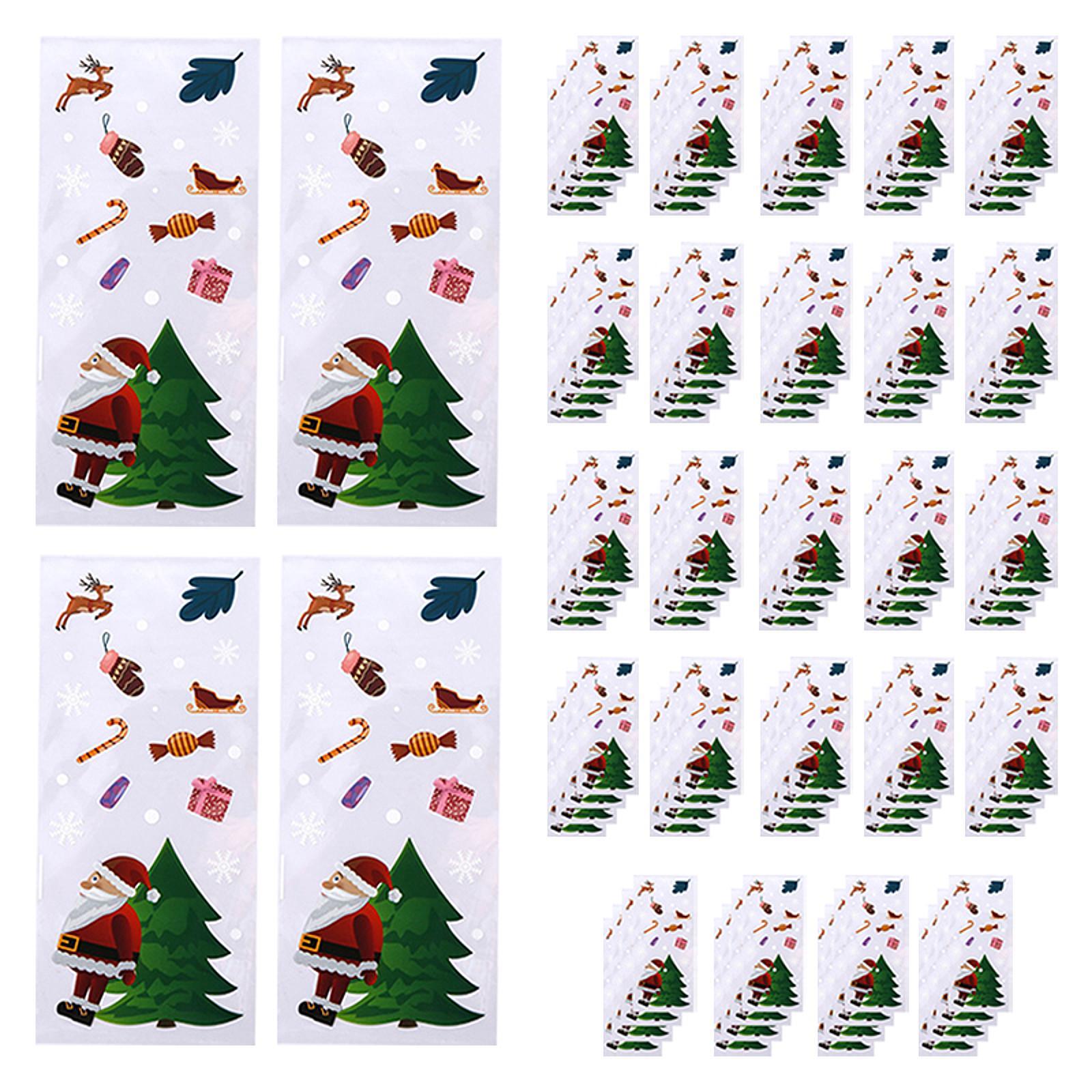 Bothyi - Bolsas De Celofán Navideñas Portátiles Para Regalos De Fiesta De Año Nuevo Y Primavera, Cantidad 100