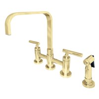 Grifo De Cocina Kingston Brass Ks8252Cmlbs Latón Pulido