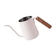thumbnail image 1 of Tetera De Acero Inoxidable Con Pico Vertedor Para Cocina, Camping, Cafetería, Color Blanco, 1 of 5