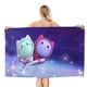 thumbnail image 1 of DJ Catnip Toalla de playa de secado rápido con diseño temático, regalo para mujeres y niñas, ideal para cumpleaños, fans, amantes de la música, uso en la playa o al aire libre, 78 × 180 cm, 1 of 6