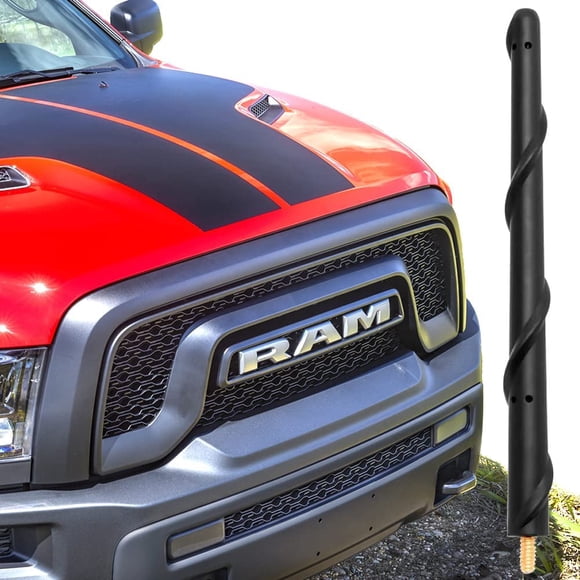 Antena KSAAuto para Dodge Ram 1500 2500 3500 2009-2025 18 cm