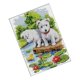 thumbnail image 5 of Kits De Punto De Cruz Estampados Y Contados - Lindos Cachorros De Perro 11 Ct, 5 of 5