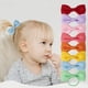 thumbnail image 4 of 40 piezas de 2 pulgadas, exquisitas, elásticas, lindas, mini lazos para el cabello para niñas, accesorios para diademas, niños, bebés (40 piezas), multicolor, 4 of 7