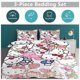 thumbnail image 5 of Hello Kitty Print Bedding Set Pattern Duvet Cove Set 3 Pieces 1 Quilt Cover And 2 Pillowcases for Women Men Teens, 5 of 5