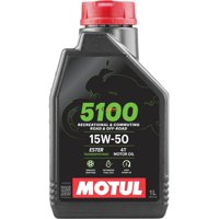 Aceite Para Motor Motul Semi-Sintético 15W-50 Para Motos Y Cuatriciclos De 1 Unidad X 1L