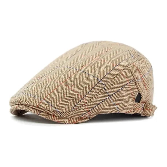 Boina Casual Modelo Zekrloscbf, Sombrero Unisex Beige Tamaño Único
