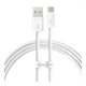 thumbnail image 1 of Cable USB c para carga rápida 5a 1 metro alta calidad Blanco, 1 of 3