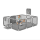 thumbnail image 1 of Corral Bebe Seguridad Juego Basket Futbol Infantil Malla, 1 of 6