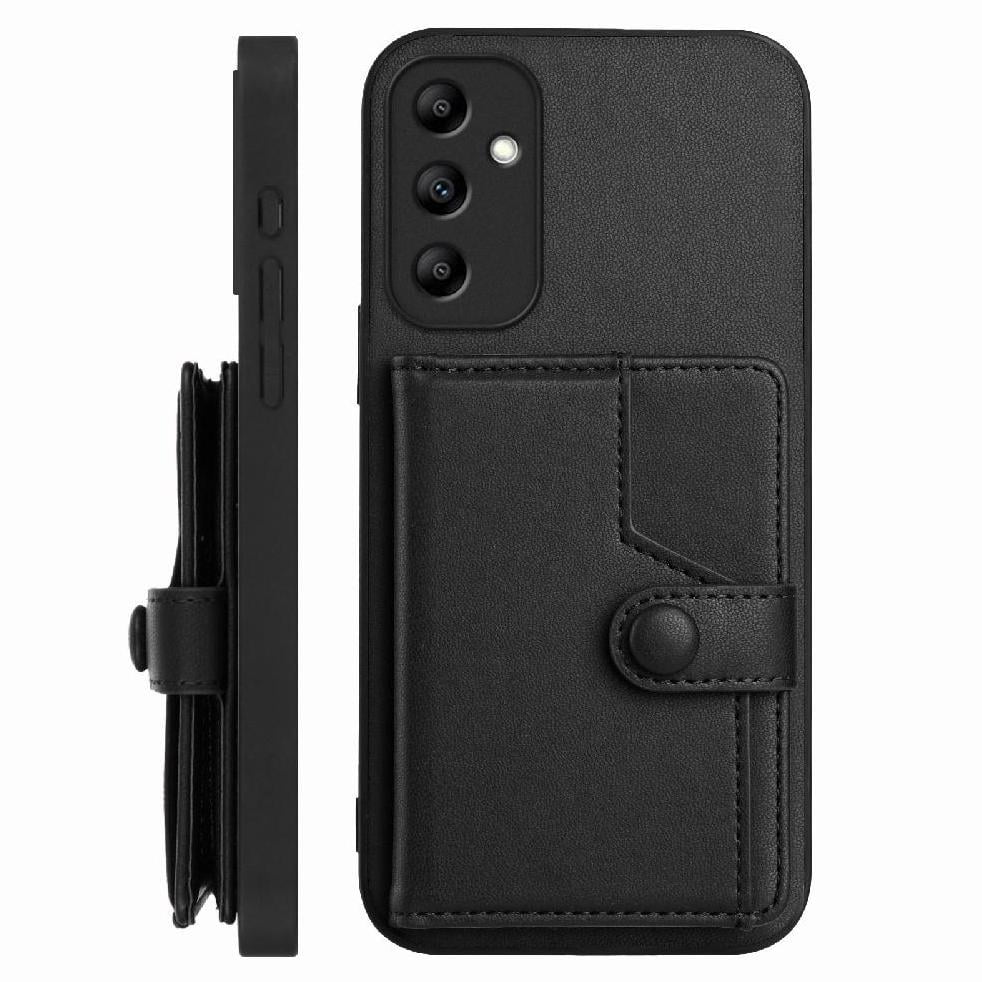 Foxdock Funda Para Samsung Galaxy A14 Con Bloqueo Rfid - Diseño Elegante Con Cierre De Botón
