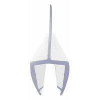 Burlete Shower Door 8Mm Aleta Central Flex Trans 2,2Mts Dvp